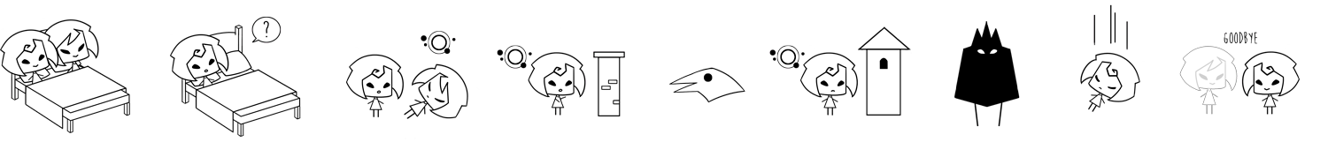 story outline as icons